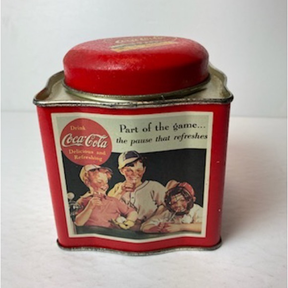 Vintage Coca Cola Tin Can - Picture 6 of 10